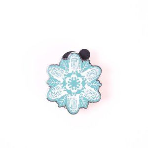 Star Wars Snowflakes R2-D2 Snowflake Disney Pin